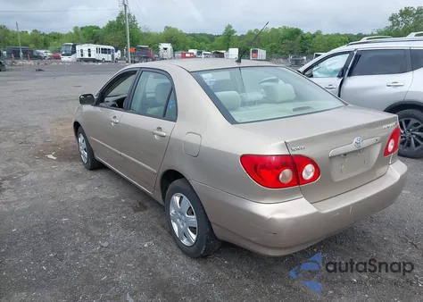 2006 Toyota Corolla Le из США, поврежденный, VIN 2T1BR32EX6C607191